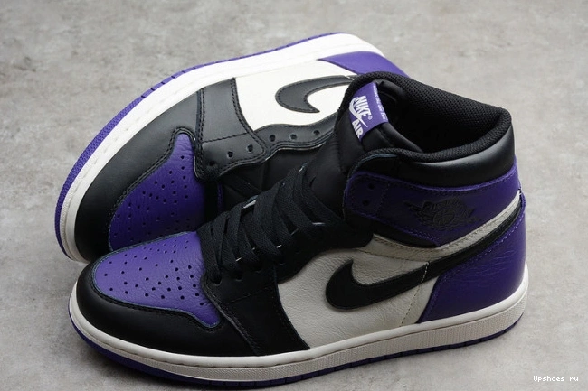 High 'Court Air OG Retro Jordan Purple' 555088-501 1 1106